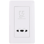 Schneider Electric 施耐德電氣 E84T727V WE Zencelo 鬚刨插座 115V/240V (凝白)
